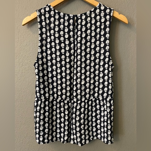 Madewell Bloomstamp Ruffle Tank Top - Picture 5 of 10